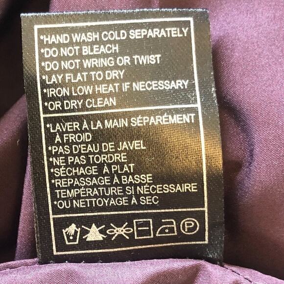 Cupcakes & Cashmere Purple Lace Off Shoulder Sleeveless Dress Size 2 - Picture 6 of 8